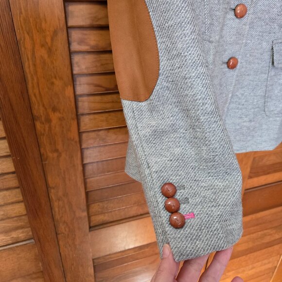 Banana Republic Wool Blend Tweed Blazer | Womens Size 8 - Picture 7 of 11